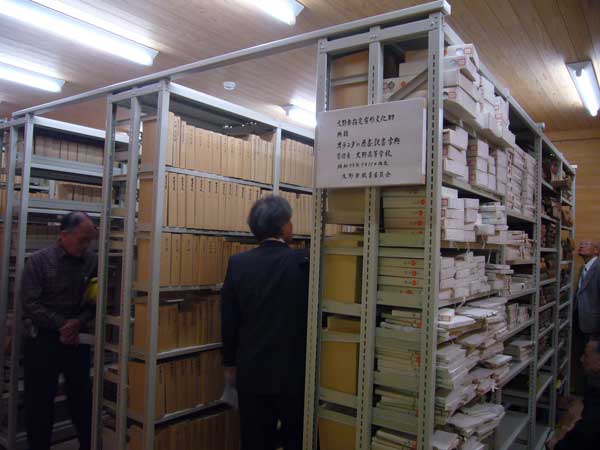 福井県立大野高等学校図書館・書庫（典籍は大野市指定有形文化財）